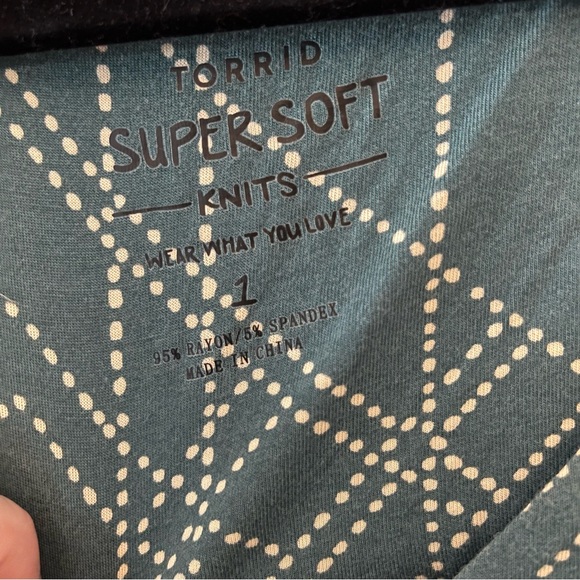 Torrid Super Soft Knits Geometric Dress - Picture 3 of 6